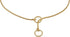 Alvalley Metal Chain Dog Show Collar - Pet Slip Collar for Shows - Fine Brass Snake Chain Collar - Adjustable for Toy, Small, Medium, Large, and Extra Large Dogs (Gold, 20", 2.4mm Thick)