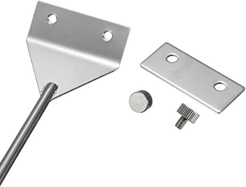 Stainless Steel Algae Scraper Cleaner with 10 Blades for Aquarium Glass Tank, Fish Plant