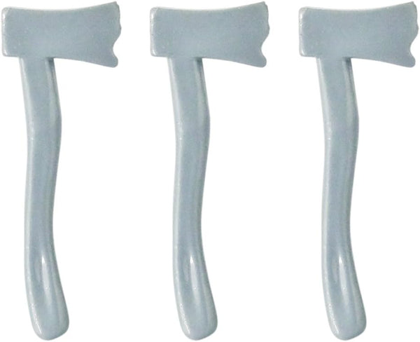 Set of 3 Axes for Wrestling Action Figures