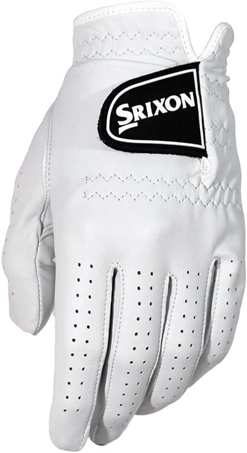 Srixon SRX Cabretta Left Hand XL Golf Glove, White, 12106994