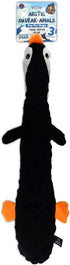 Bow Wow Squeaky Penguin Dog Toy - 24 Inches for Tug, Fetch & Teasing