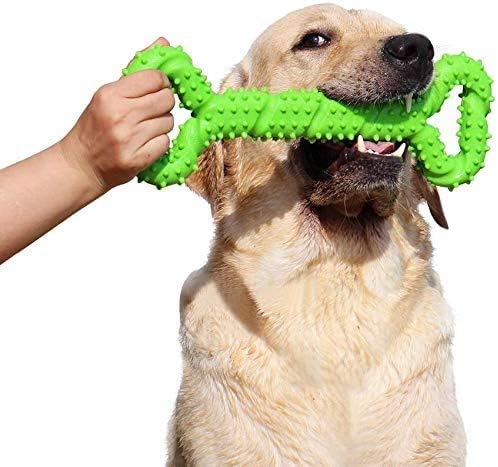 Durable 13 Inch Bone Shape Dog Chew Toys, Extra Large Tug Toy for Aggressive Chewers, Medium and Large Dogs
