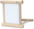Bird Mirror with Perch, Bird Toys for Parrots, Budgies, Cockatiels, Lovebirds, Finches, Canaries