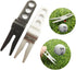 Jowxsx 2 Pcs Silver Golf Ball Fork, Pivot Divot Repair Tool, Compatible with Scotty Golf Divot Tools