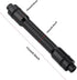 VGEBY1 Hub Adapter, Firm Road Bike Wheel Fork Axle for 15mm Thru Axle to 9mm Shaft