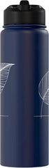 Jimbeels Banana Leaf Line Art Plant Lover Stainless Steel Insulated Water Bottle
