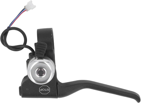 Left Brake Lever, Nylon and Metal Replacement Handle with Bell for GOTRAX Electric Scooter