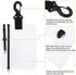Underwater Writing Slate, Plastic Handwriting Plate Notebook Gear Board with Replaceable Pencil for Diving Communication