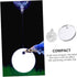 balacoo 1 Set Double Sided Acrylic Betta Training Mirror, Transparent Plastic Float Fish Tank