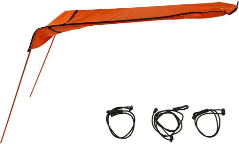 Kayak Sun Shade Canopy - Waterproof Oxford Fabric, Foldable Lightweight for Single Person Canoe