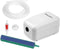 PULACO Ultra Quiet Mini Aquarium Air Pump for 1-20 Gallon Fish Tank with Air Tube, Bubbler Stone & Check Valve