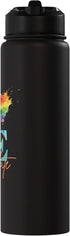 Fleur Sauvage Chocolates Love Chocolate Cocoa Pod Heart Stainless Steel Insulated Water Bottle