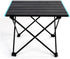 Wensdr 2 Set Folding Camping Table with Chairs Lightweight Picnic Table and Chairs for Beach Hiking Travel Fishing
