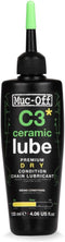 Muc-Off C3 Ceramic Dry Chain Lube, 120 Milliliters - Premium Bike Chain