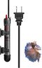 50W Aquarium Heater for 20 Gallons Tank, Submersible with Adjustable Temperature and Built-in Thermostat