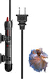 50W Aquarium Heater for 20 Gallons Tank, Submersible with Adjustable Temperature and Built-in Thermostat