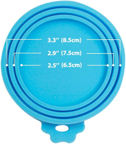 6 Packs Pet Food Can Lids, BPA-Free & Dishwasher Safe, Fits Most Standard Dog and Cat Cans