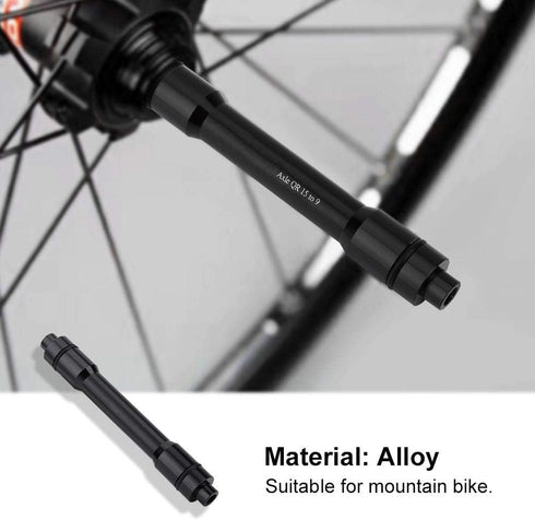 VGEBY1 Hub Adapter, Firm Road Bike Wheel Fork Axle for 15mm Thru Axle to 9mm Shaft