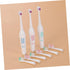 3 Set Totority Waterproof Electric Toothbrush for Pets Portable Travel Dog Toothbrush Rechargeable Battery and Soft