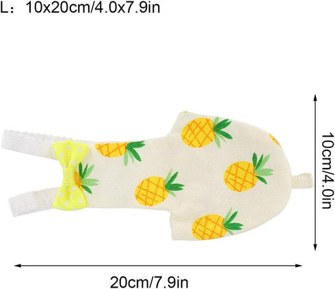 Pet Bird Diaper, Flying Costume Reusable Diapers Washable Parrot Bird Flight Suitable Clothes Parrot Nappy Cotton Pad