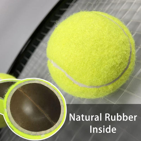 12 Pcs Squeaky Tennis Balls for Dogs - 2.58" Interactive Toys, Safe and Durable for Small Medium Large Dogs