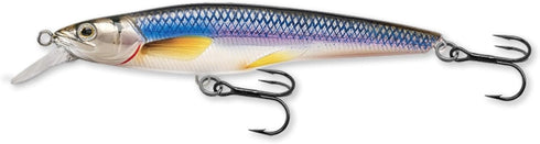 Generic Fishing Lure Rainbow Smelt Jerkbait Crankbait rs70s Shallow Color # 1/8oz Silver