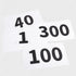 4"x7" 6"x7.5" Azarxis Running Bib Competitor Numbers with Safety Pins, Tyvek Tearproof Waterproof / for Marathon Races