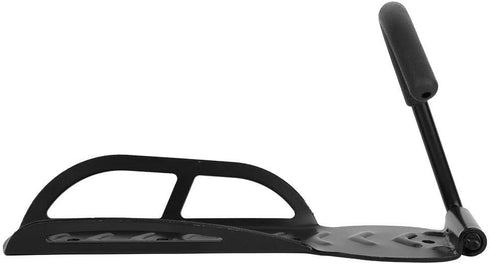 Keenso Anti-Slip Stamped Steel Foldable Bike Parking Rack - Black, 10 in