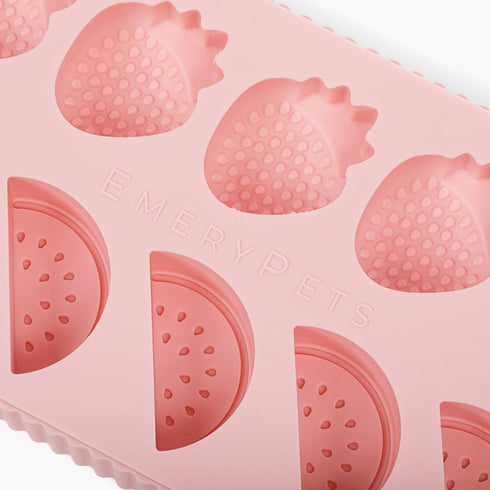 Stackable Silicone Dog Treat Molds - Non-Toxic BPA-Free, One Hand Accessibility for Homemade Frozen and Baked Treats