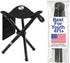 RISIBIX Foldable Tripod 13.4'' Stool - for Youth & Kids 4 FT+, U.S.
