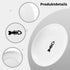 2 Pcs Cat Bowls, Wide & Shallow Ceramic Dishes for Whiskey Fatigue Relief, 15cm/6’’ Cute Fish Bone Design