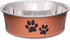 Loving Pets Bella Dog Bowls, Stainless Steel Dog & Cat Bowls, Spill Proof, Small 10-20 lbs, Copper