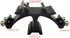 Pocnsen 1 Triple Finder Scope Mount Bracket for Astronomical Telescope Finder Fixed Slots Rack Triple, Finderscope