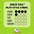 Jolly Pets Jolly Egg Dog Toy, 12 Inches, Large, Purple