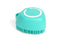 Luxurious Dog Bath Brush Scrubber, Soft Silicone Shampoo Brush Combo for Grooming, Bathing & Massage, Green by Crazy