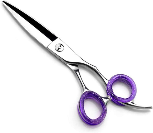 12Pcs Soft Silicone Scissors Finger Rings Grips - Grooming Shear Thumb Inserts for Pet Shears, Random Color