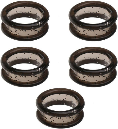 HODASHI 5Pcs Silicone Grooming Scissors Ring Pet Shears Ring Fit for Shears Dog