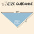 HPXKSHA 2 Pack, Baby Announcement Dog Bandana Big Sister and Big Brother Pet Scarf, Adjustable Triangle Pet Costume