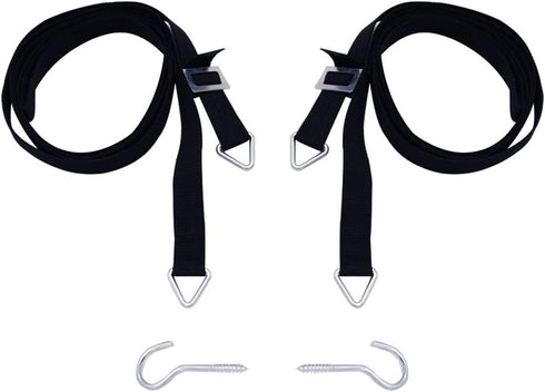 GOSWIFT Kayak Storage Straps, Adjustable Wall Mount Storage Straps for Canoes, 100LBS Capacity
