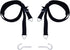 GOSWIFT Kayak Storage Straps, Adjustable Wall Mount Storage Straps for Canoes, 100LBS Capacity
