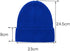 Knit Beanie Hat, 100% Sheep Wool for Men and Women, Pure Wool Ribbed Warm Hat
