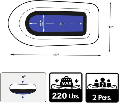Boat,Swimming PLKO Inflatable Pool and Lake Inflatable Boat