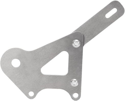 WIKIBB 140mm for Razor Pocket Mod Electric Dirt Bike Disc Brake Adapter AluminumSilver