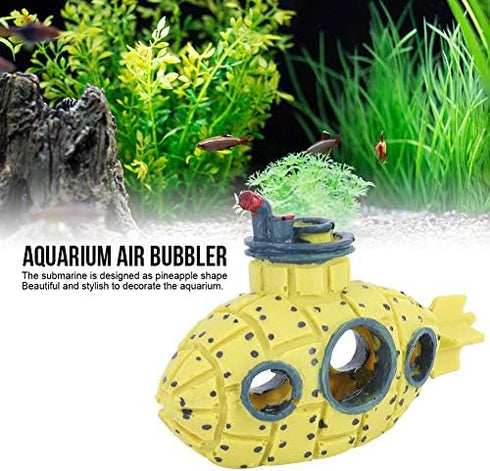 Zerodis Aquarium Air Stone, Oxygen Air Bubbler Stone Set Aquarium Air Bubbler Decorations Fish Air Stone Set Fish Bubbler Bubble Stone Hydroponics Oxygen Diffuser