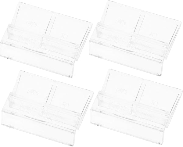 4Pcs Top Cover Aquarium Rimless Tank Lid Support Accessories, Insulation Clip Holder