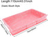 SquEqu 50 Pack Disposable Rabbit Litter Box Liners Disposable Rabbit Cage Cover Liner Waterproof Plastic Wrap
