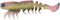 Generic Fishing Lure pslb35 Soft Plastic Shrimp 3.5 Inch 3 per Pack Loose