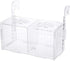 POPETPOP Fish Breeding Box, Acrylic Fish Acclimation Box for Small Fish and Shrimp