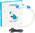 BSEEN Blue Light Up Dog Collar - 360° Visible Rainproof LED Rechargeable for Small Medium Large Dogs
