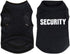 6 Packs Dog Clothes for Small Medium Dogs - Cute T Shirts for Chihuahua Yorkies, Black Vest Apparel